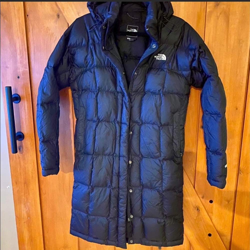 North face puffer jacket - black